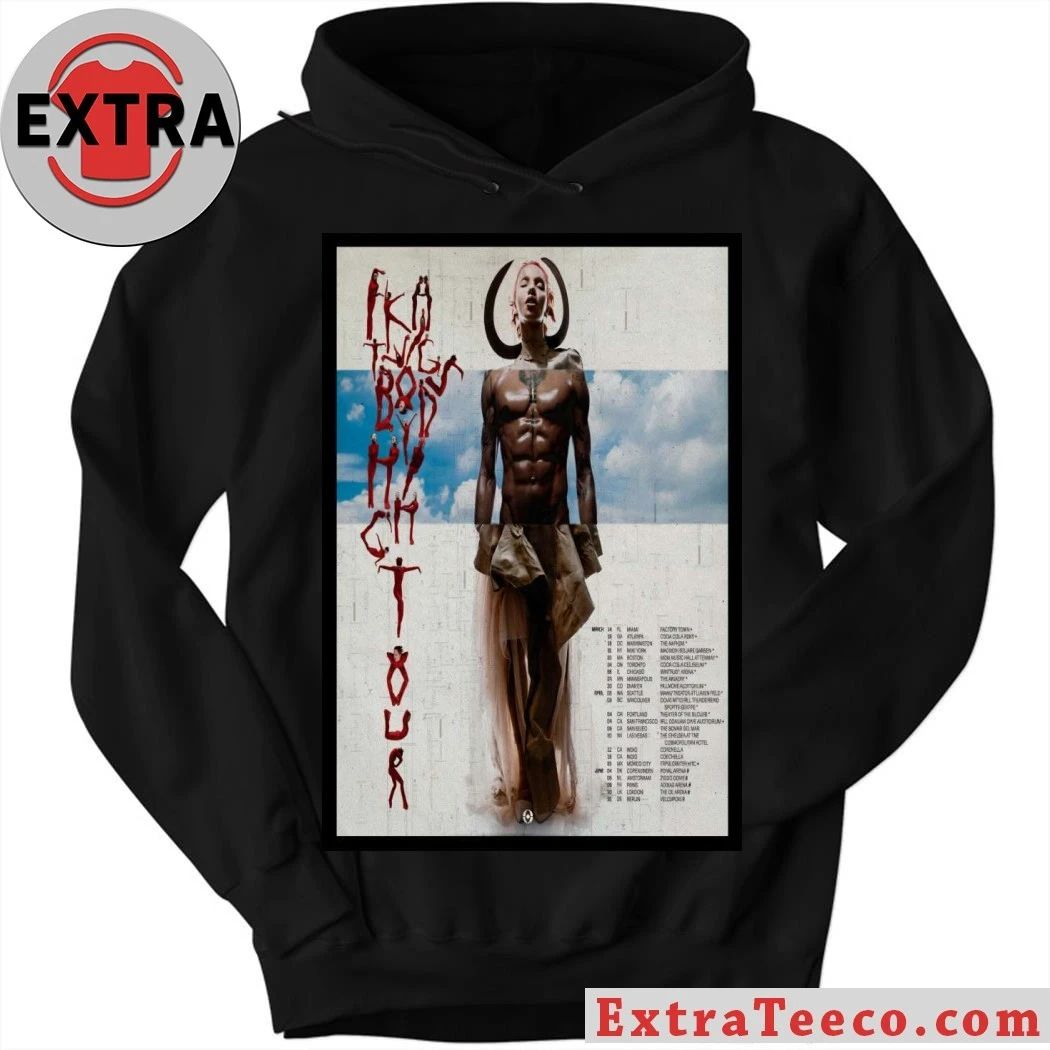 Original FKA Twigs Body High Tour in Miami 3 14 26 Poster Shirt