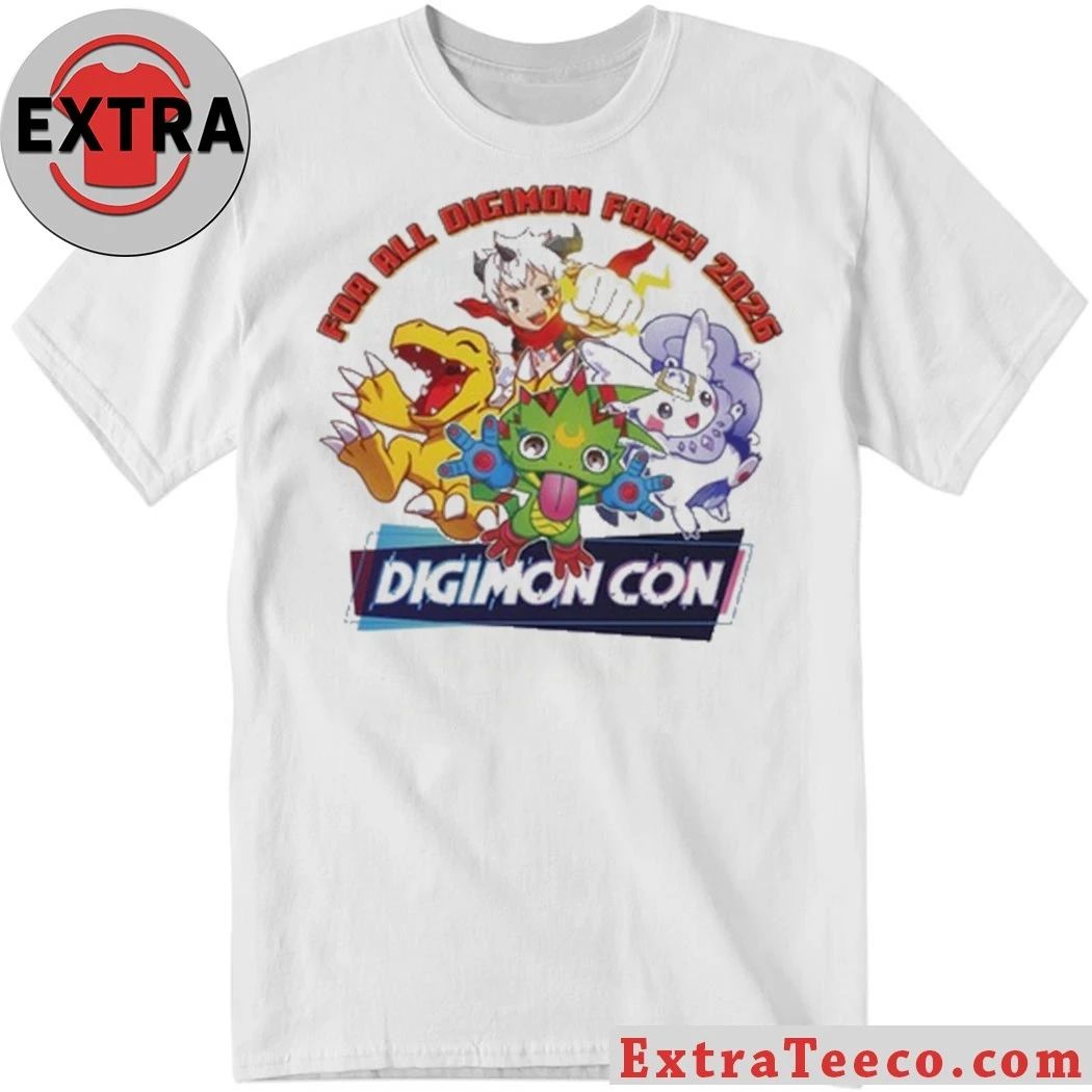 Digimon Con 2026 Commemorative Shirt