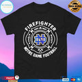 Notre Dame Football Firefighter T-shirts