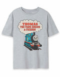 Thomas and Friends Grey Vintage Train Short Sleeved T-Shirt Mens