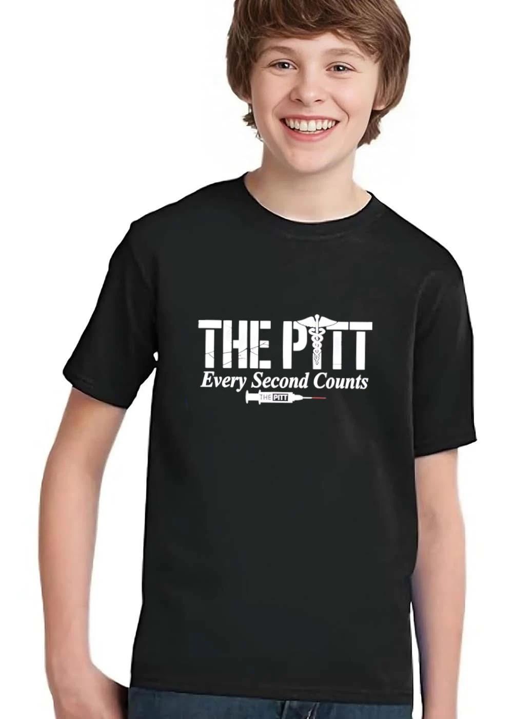 The Pitt Every Second Counts Caduceus Symbol Syringe Needle Line Art shirt