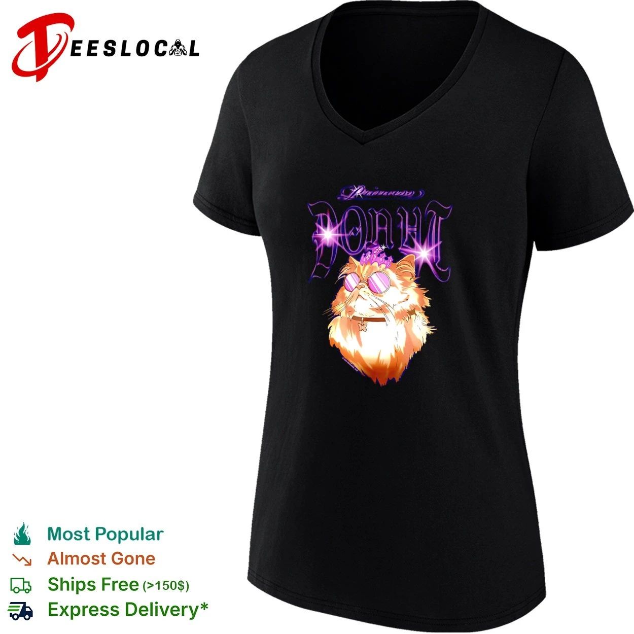 Princess Donut Dungeon Crawler Carl Cat T-shirt