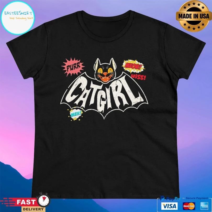 The Catgirl Purr Meow Hiss Meh T-shirts