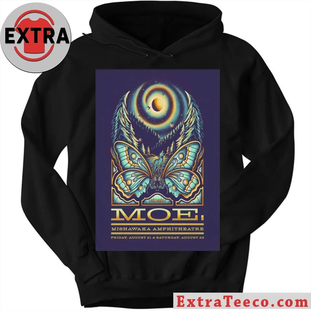 Moe. August 21-22 2026, Bellvue CO Poster Shirt
