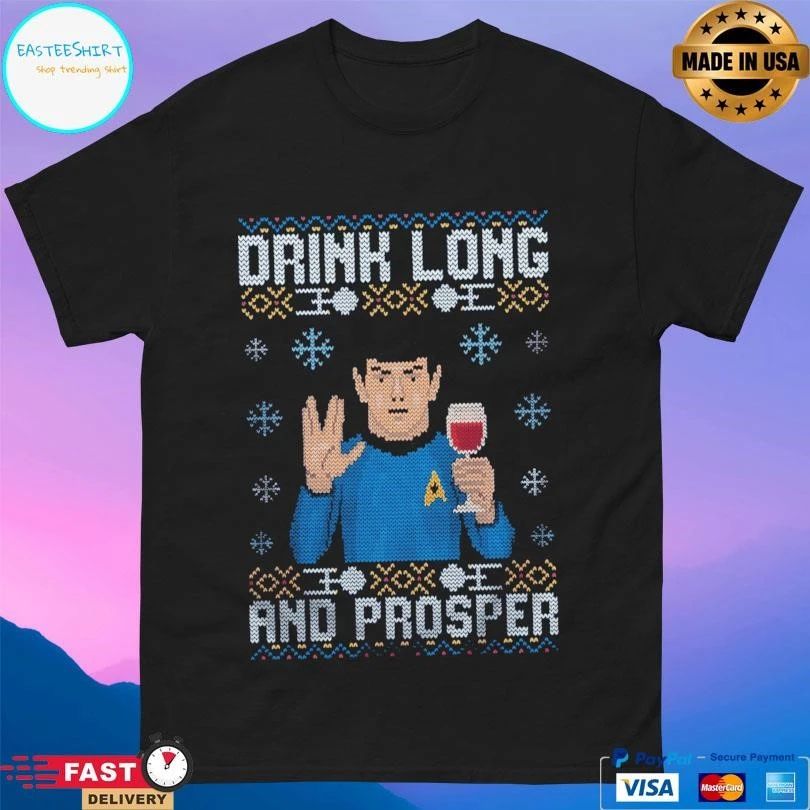 Drink Long And Prosper Christmas 2025 T-shirts