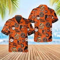 Baltimore Orioles Bold Icons Hawaiian Shirt