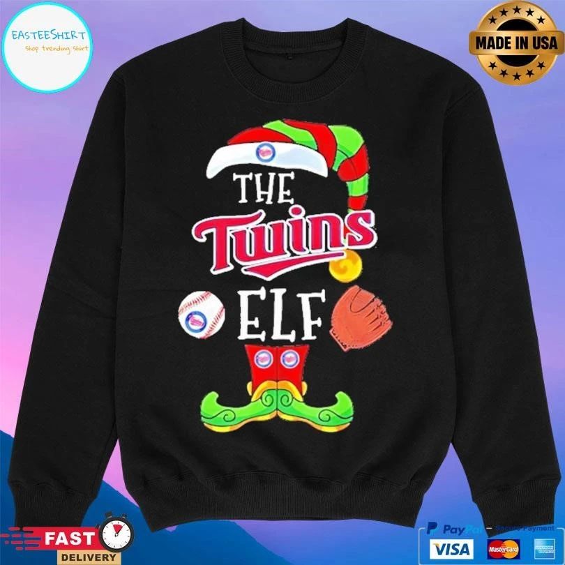 Minnesota Twins Christmas Elf 2025 T-shirts