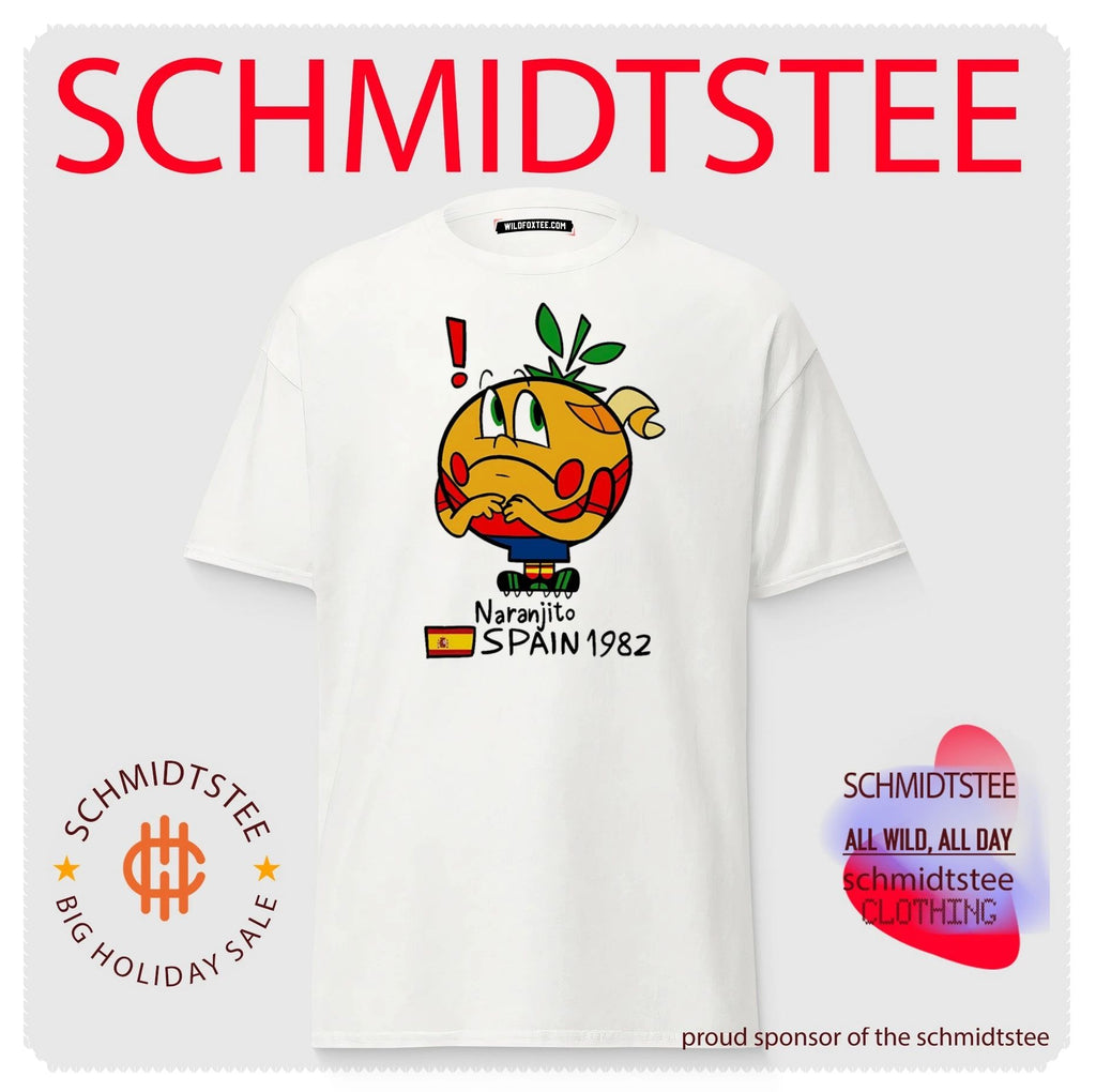 Naranjito Spain 1982 World Cup Mascot Football History shirt