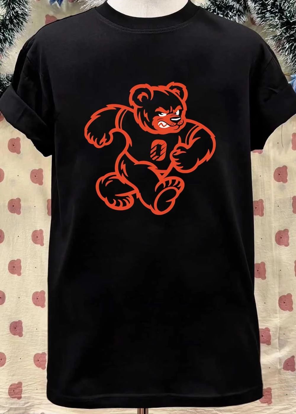 Run Bear Mascot Athletic Logo shirt
