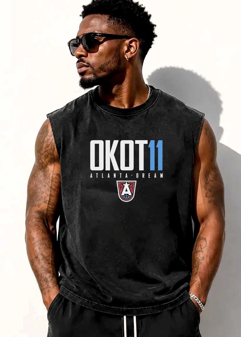 Atlanta Dream WNBA Okot 11 Bold Typography Team Shield Logo shirt