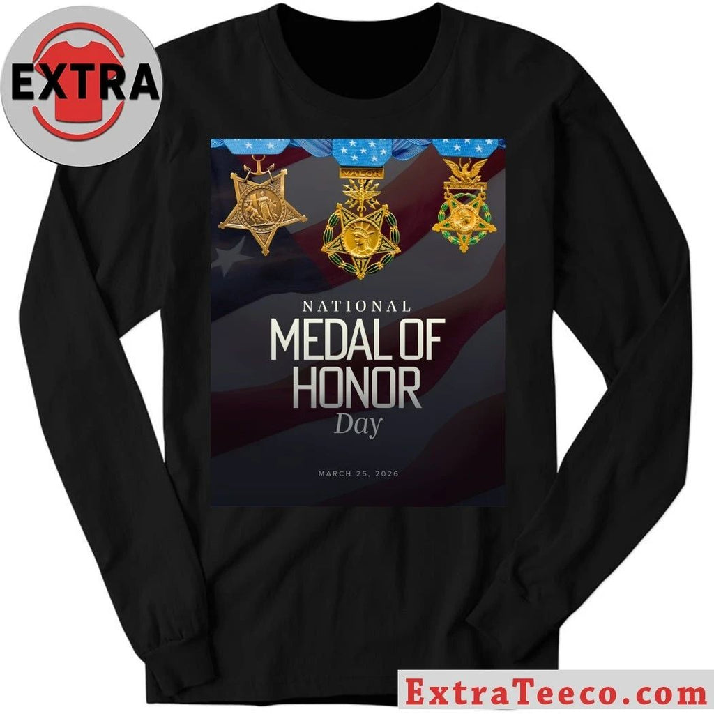 National Medal of Honor Day March 25 2026 Shirt