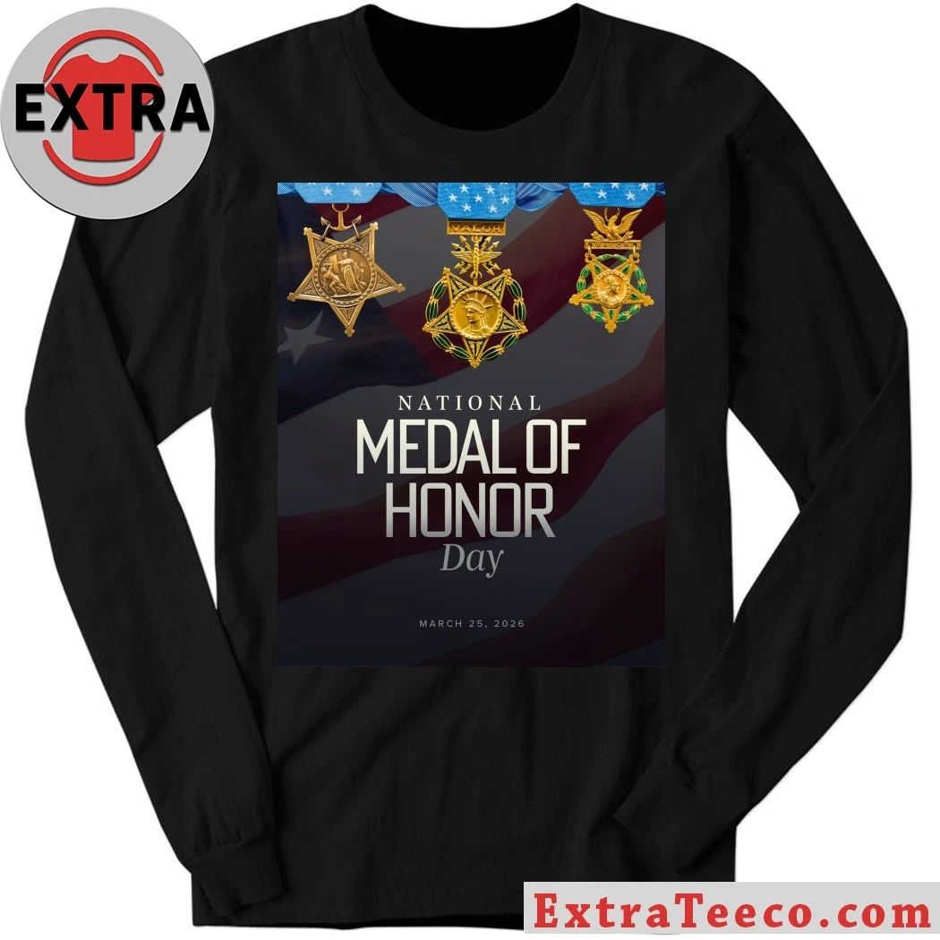 National Medal of Honor Day March 25 2026 Shirt