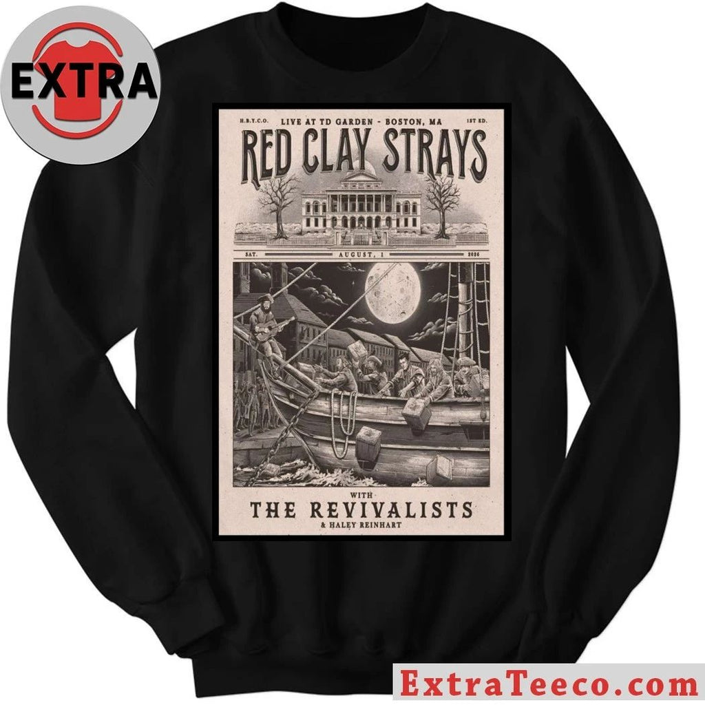 Original Red Clay Strays Boston MA On August 1 2026 Poster Shirt