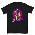Neon Cactus Vintage Sunset Classic Trendy Design Casual T-Shirt