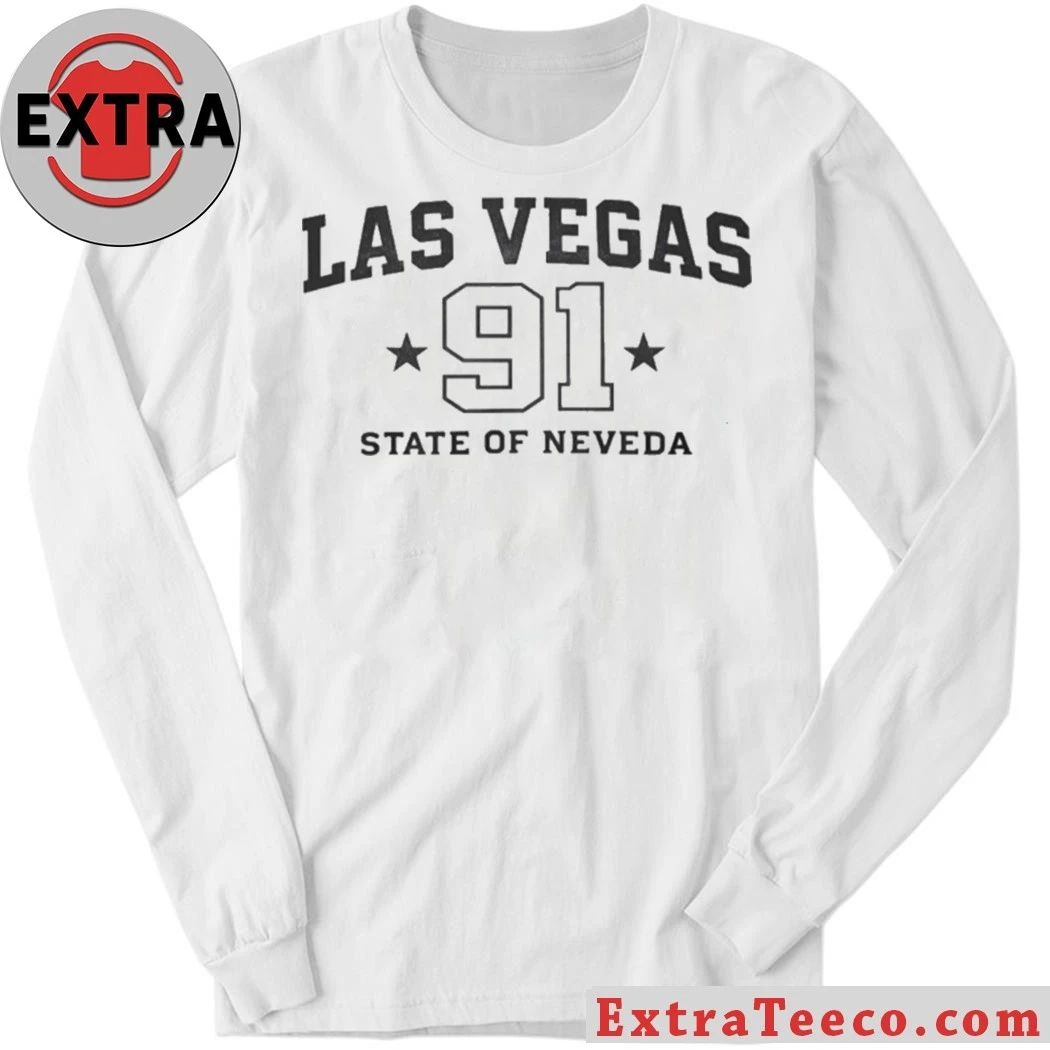 Las Vegas 91 State Of Nevada Tee Shirt