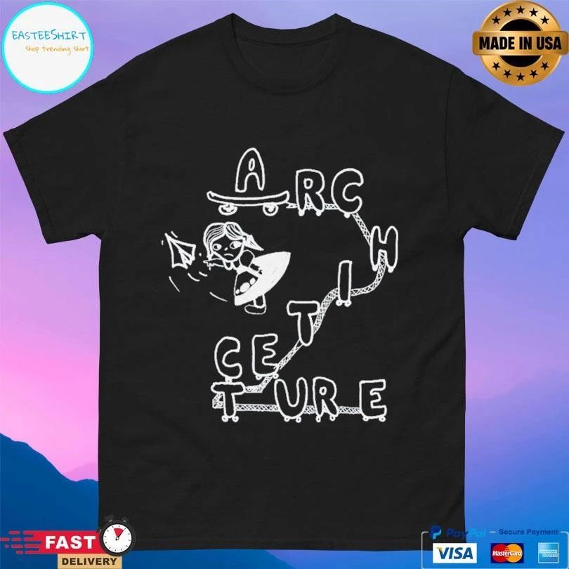 Skate Rail Architecture T-shirts