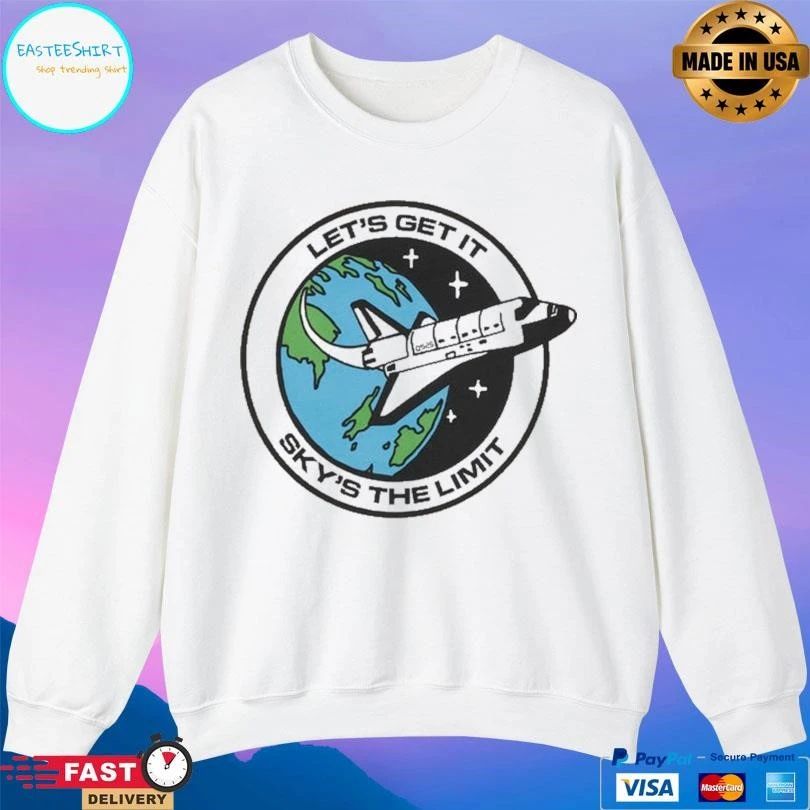 Quartersnacks Nyc Let’s Get It Sky’s The Limit T-shirts