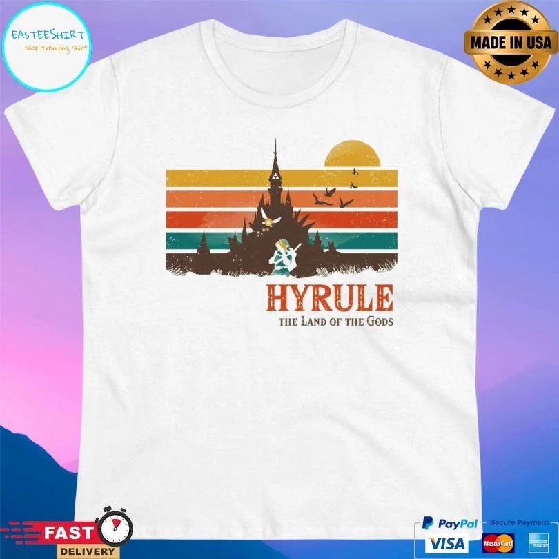 Hyrule The Land Of Gods T-shirts