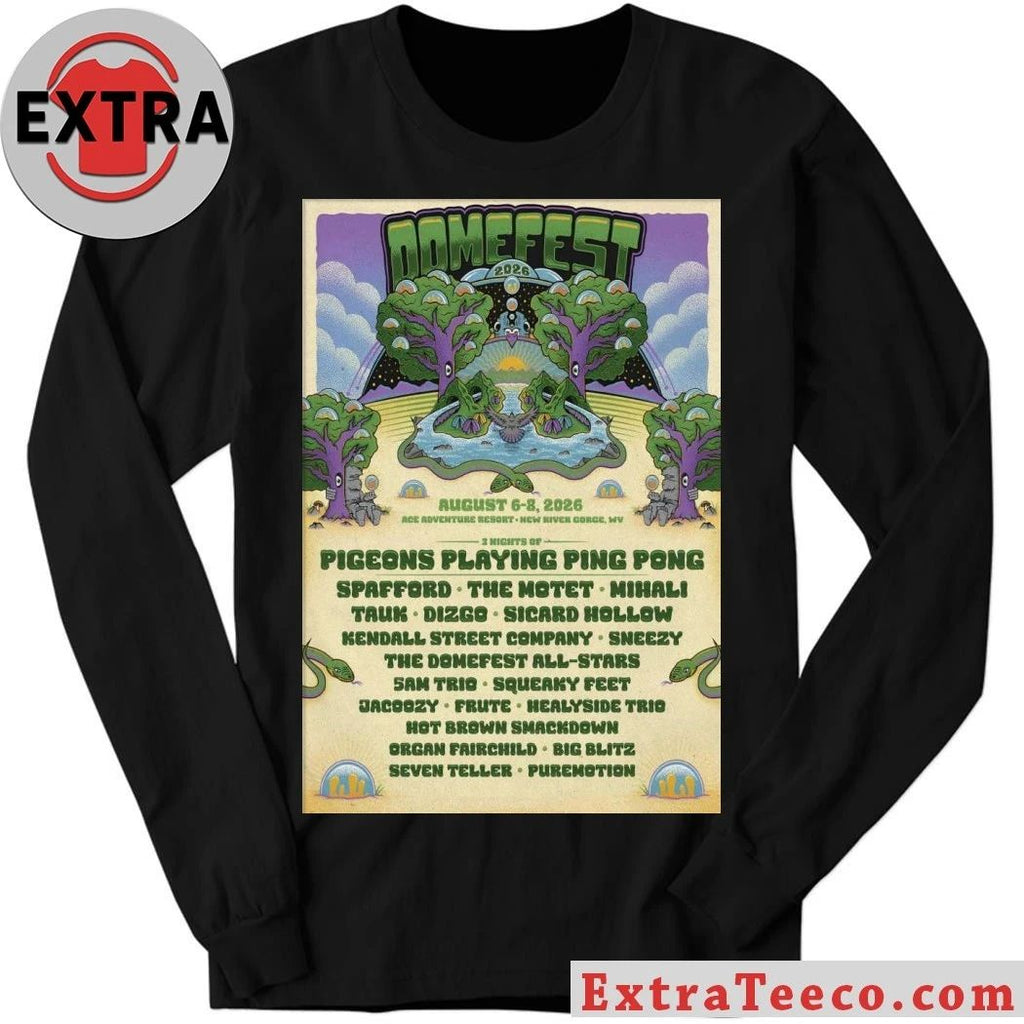 Domefest 8 6-8 8 2026 New Gorge WV Poster Shirt