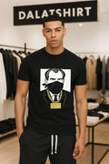Original Richard Nixon 1971 Bandana Gold Chain shirt
