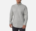 Modern Ambition Men's Button-Up Sports Shirt Gray LARGE 16-16.5