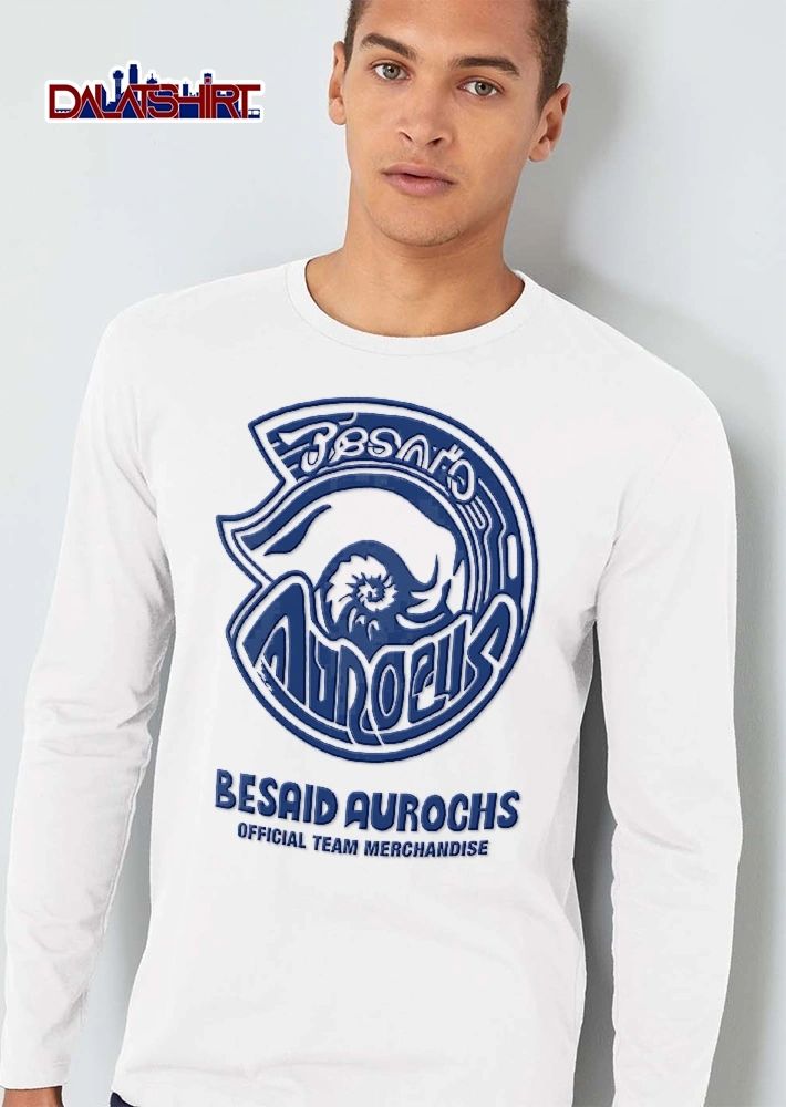 Besaid Aurochs Official Team Merchandise Blitzball Shell Emblem Logo shirt