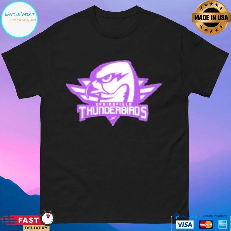 Springfield Thunderbirds Ahl Against Cancer 2025 T-shirts