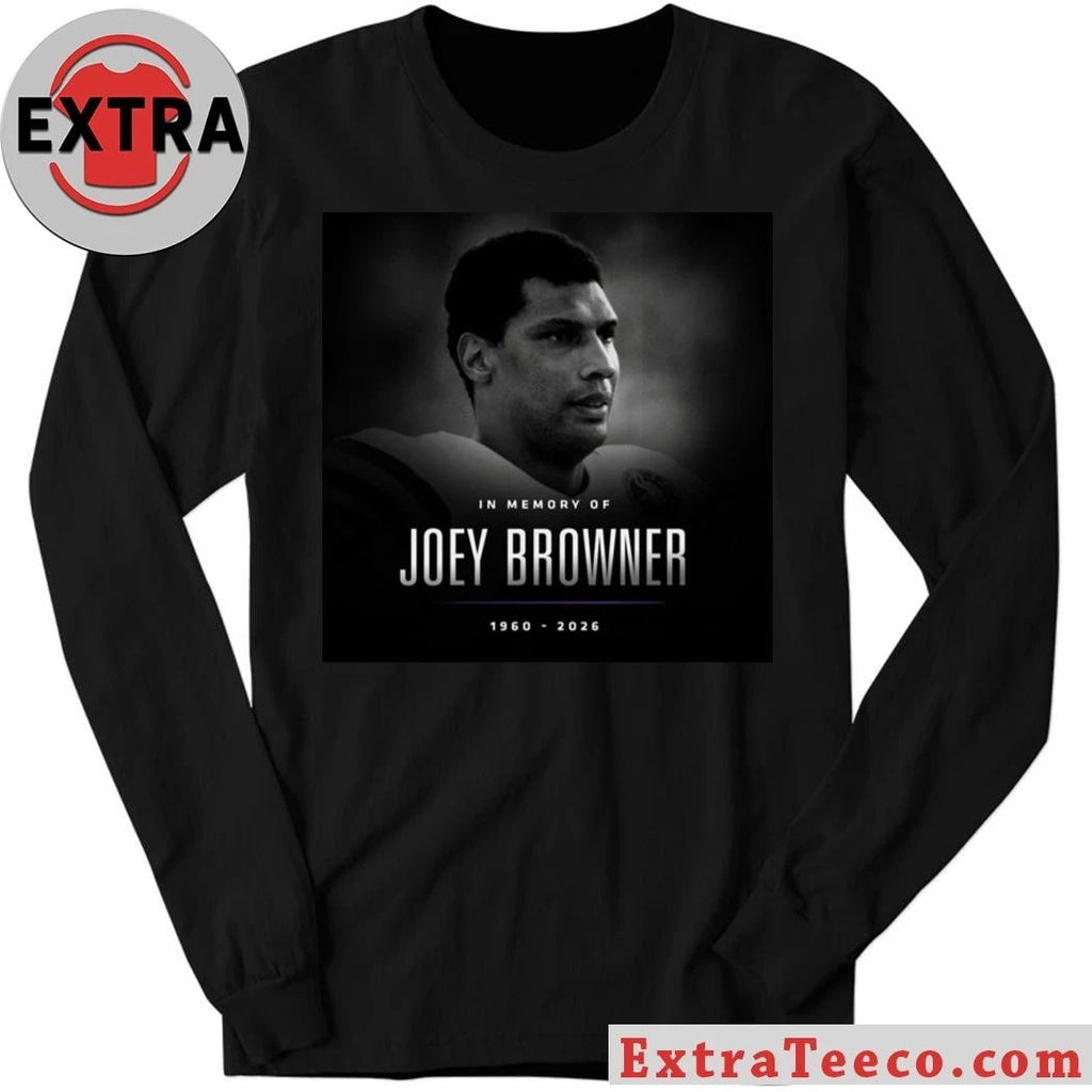 In Memory Of Joey Browner 1960 2026 Shirt – Perfect Gift for Men & Women