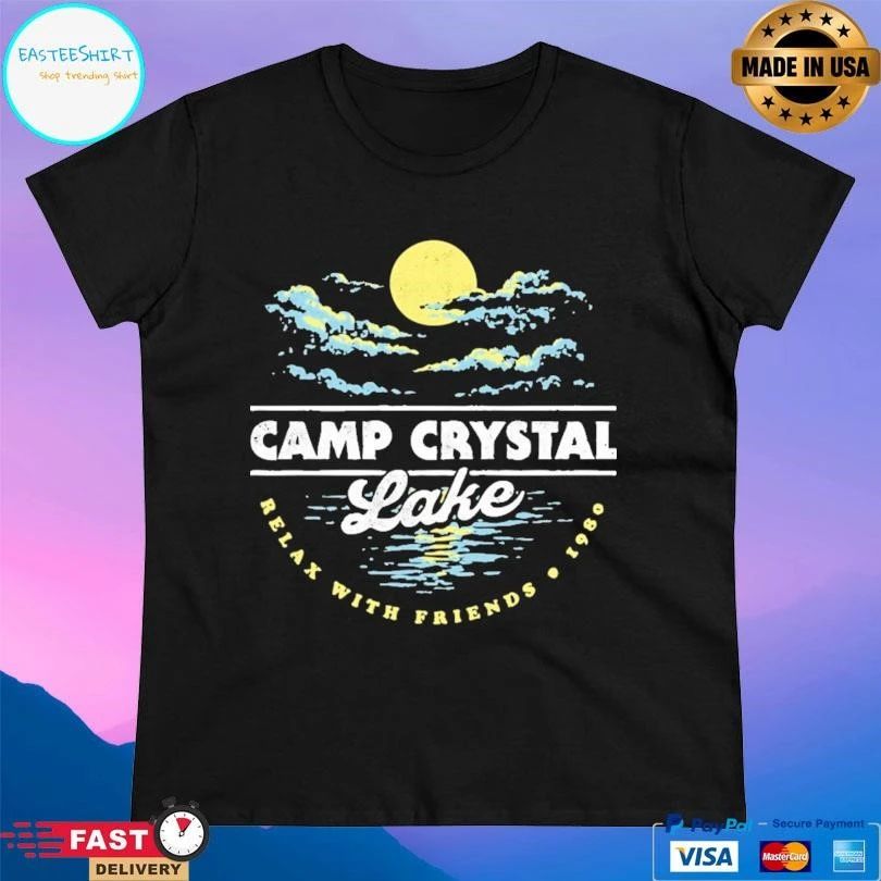 Camp Crystal Lake Relax With Friends 1980 T-shirts