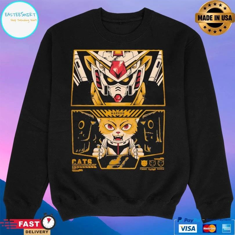 Amuro The Cat Warning Cats T-shirts