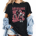 BTS Arirang World Tour Shirt, Bangtan 2026 Concert Tee, Merch Gift for Kpop Fan
