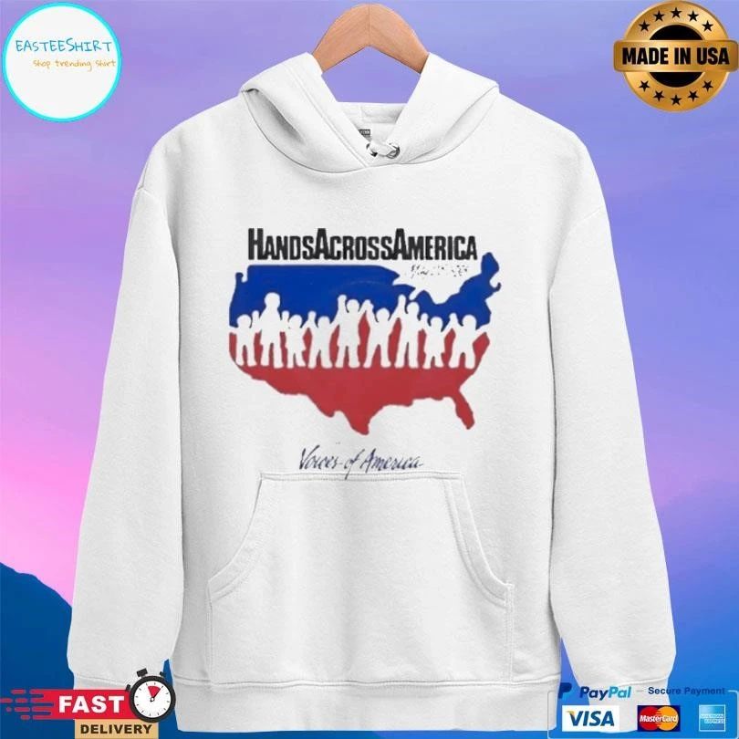 Hands Across America May 25 1986 Voices Of America T-shirts