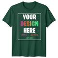 Personalised Custom Mens T-Shirt Your Text Photo Logo Design Upload