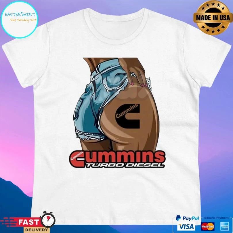 Sexy Lady Cummins Turbo Diesel T-shirts