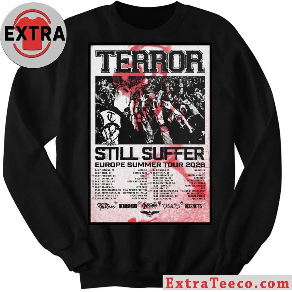 TERROR Europe 2026 Summer Shows Poster Shirt