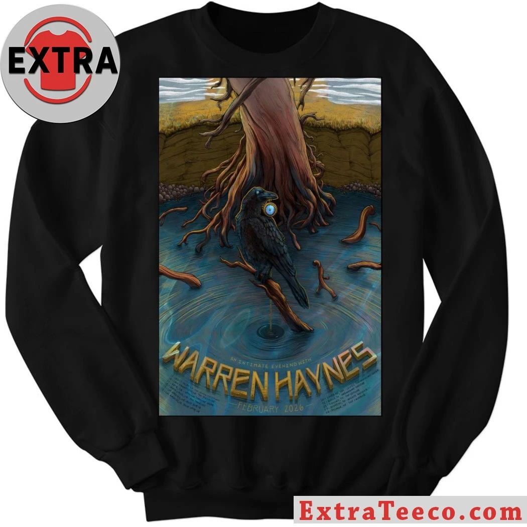 Warren Haynes February 2026 Tour Poster Shirt