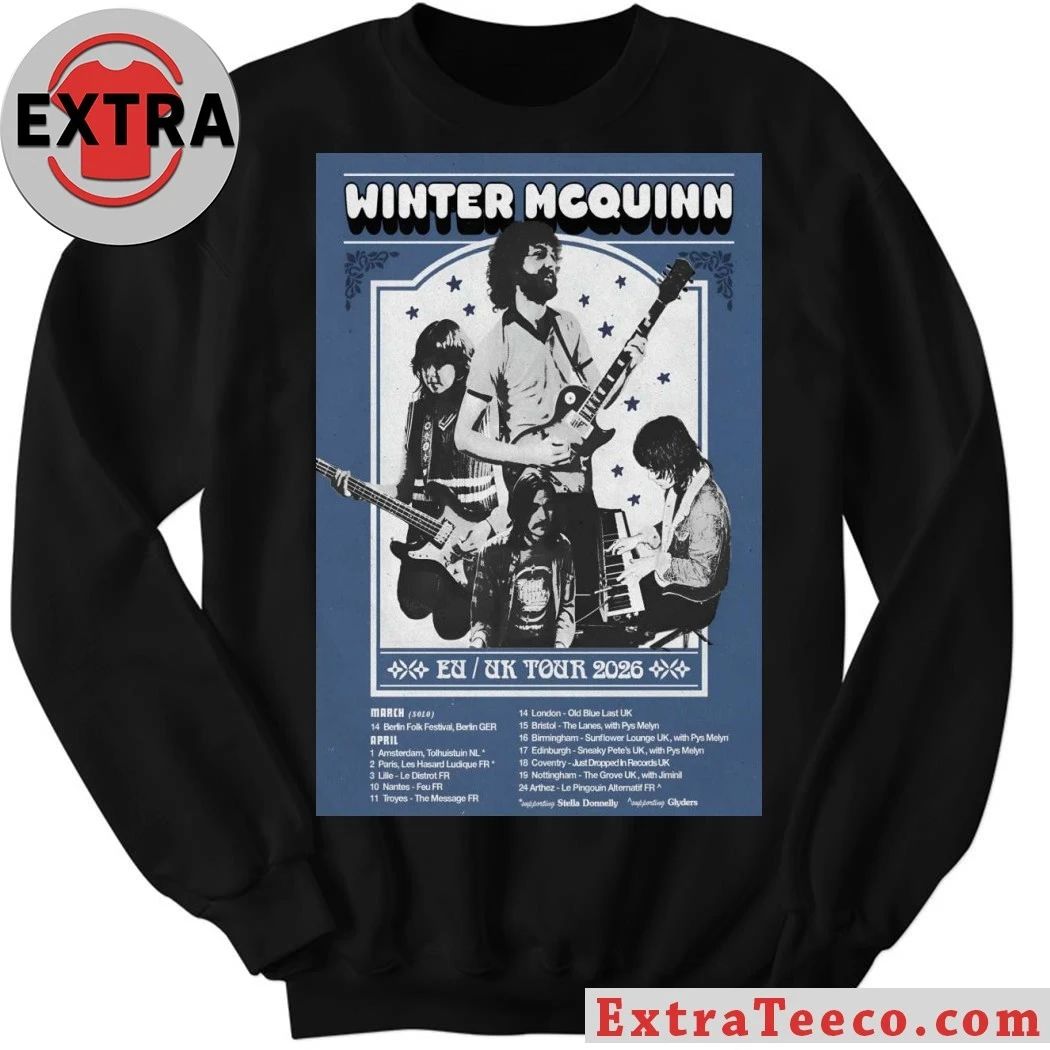 Winter McQuinn 2026 Tour EU-UK Poster Shirt