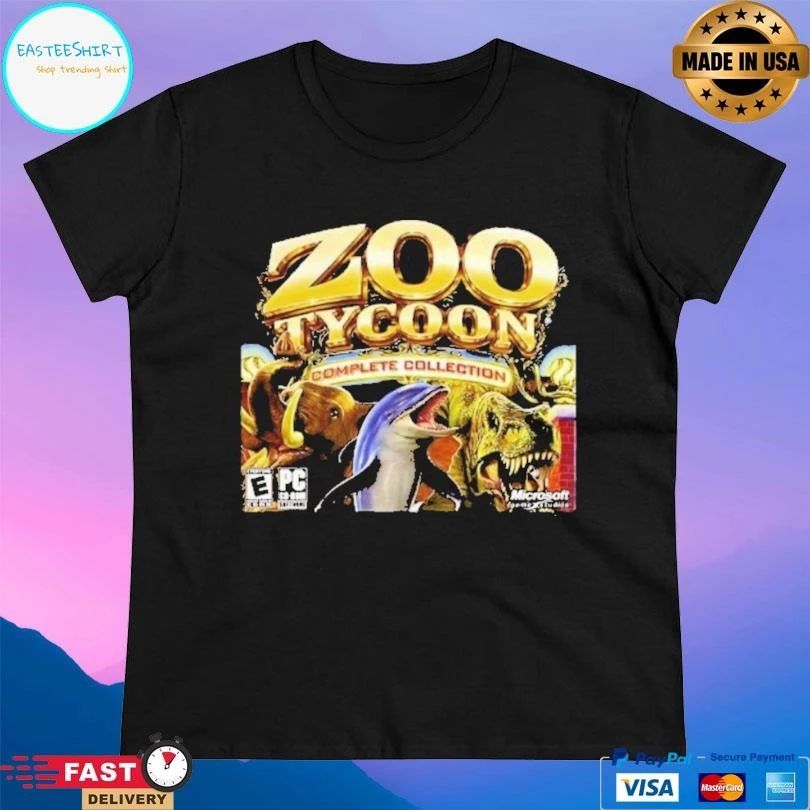 Zoo Tycoon Dolphin Complete Collection Video Game T-shirts