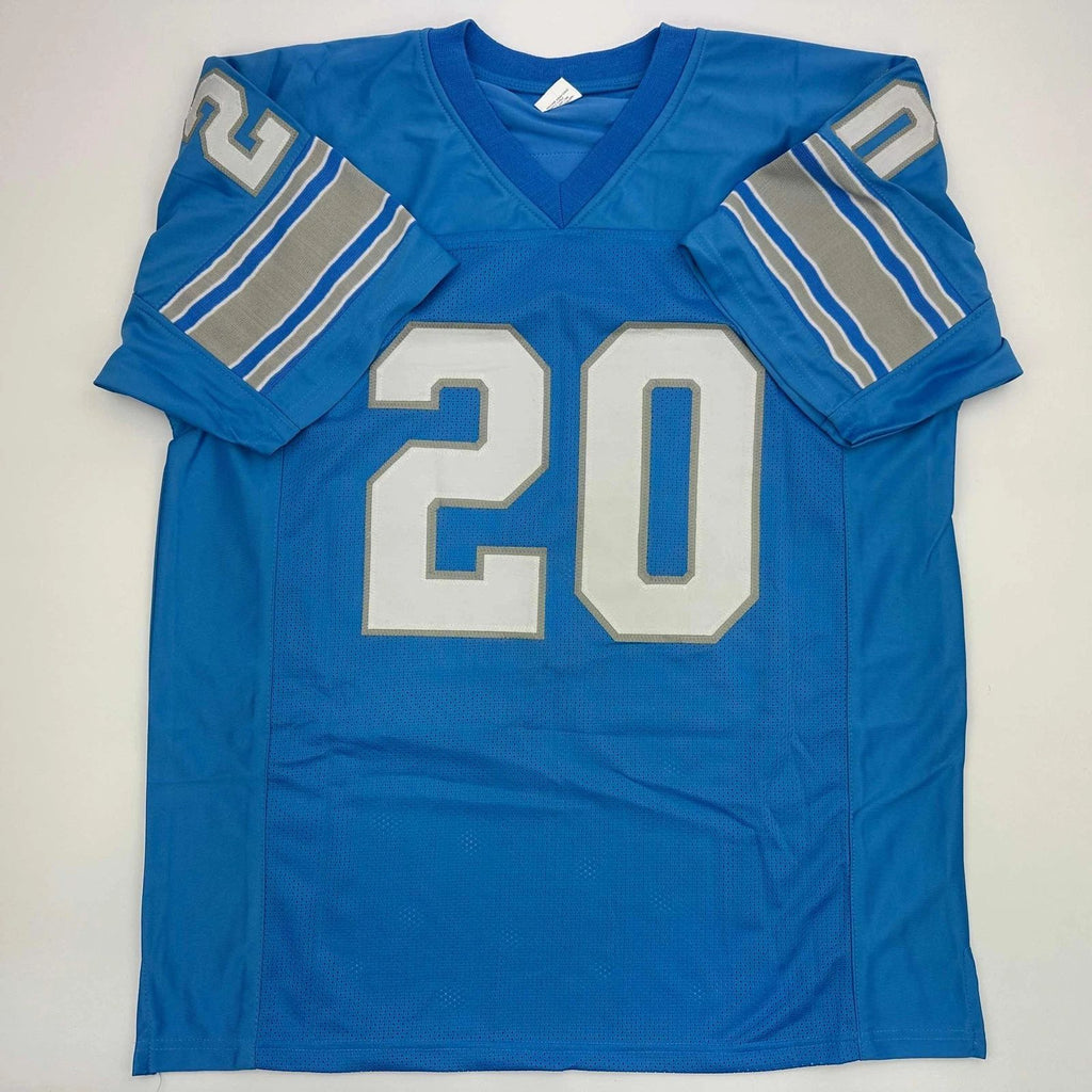 Billy Sims Detroit Blue Reprint Jersey