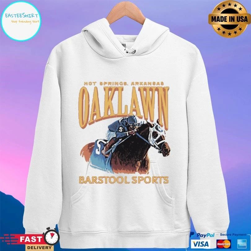 Springs Arkansas Oaklawn X Barstool Sports Heritage T-shirts
