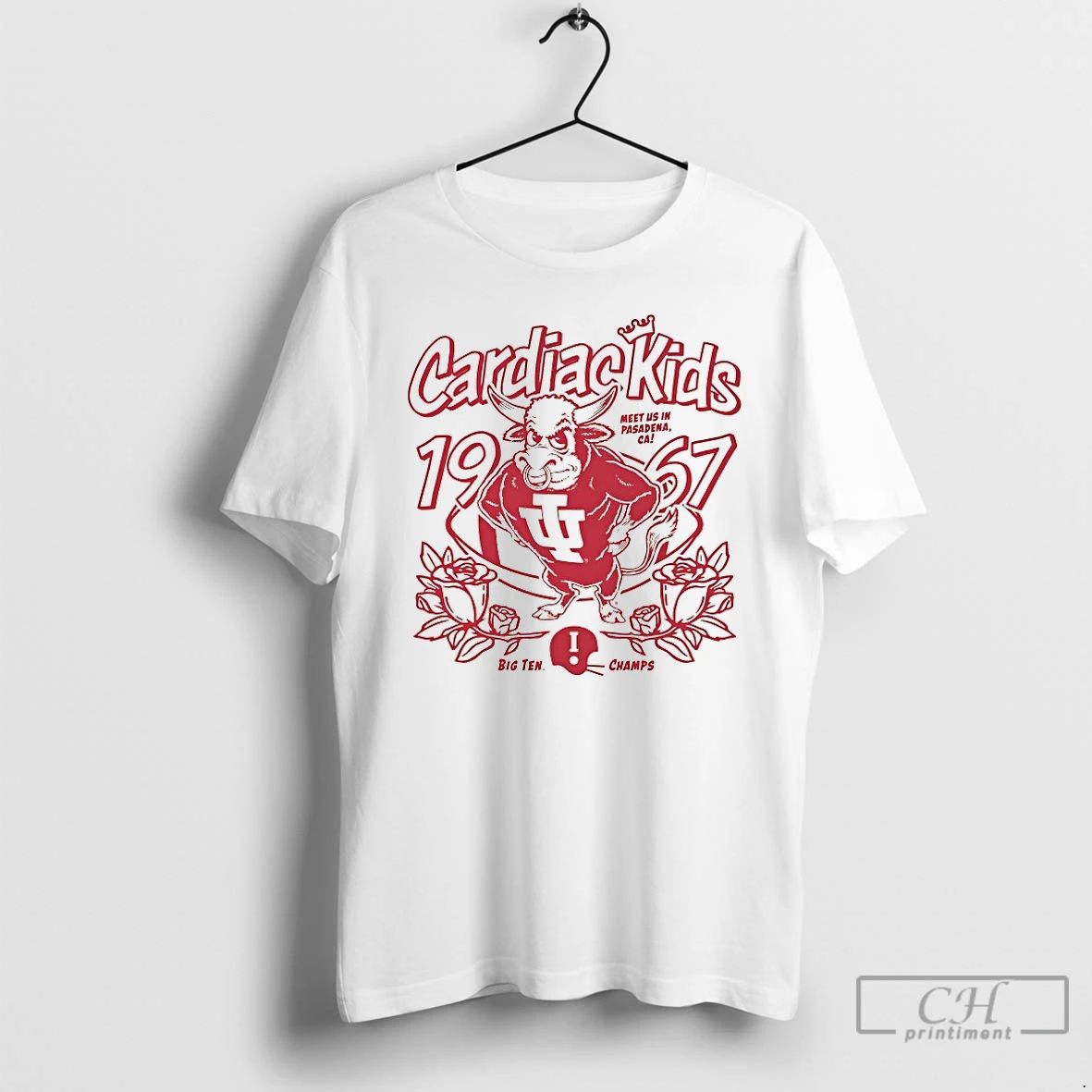 Premium Iu Hoosiers Football Cardiac Kids 1967 T Shirts