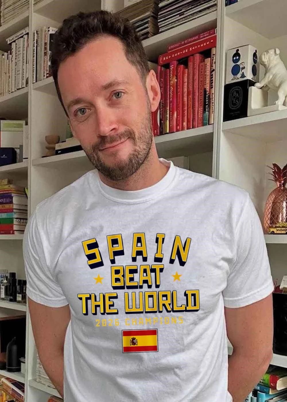 2026 Champions Spain Beat the World Spain T-Shirt