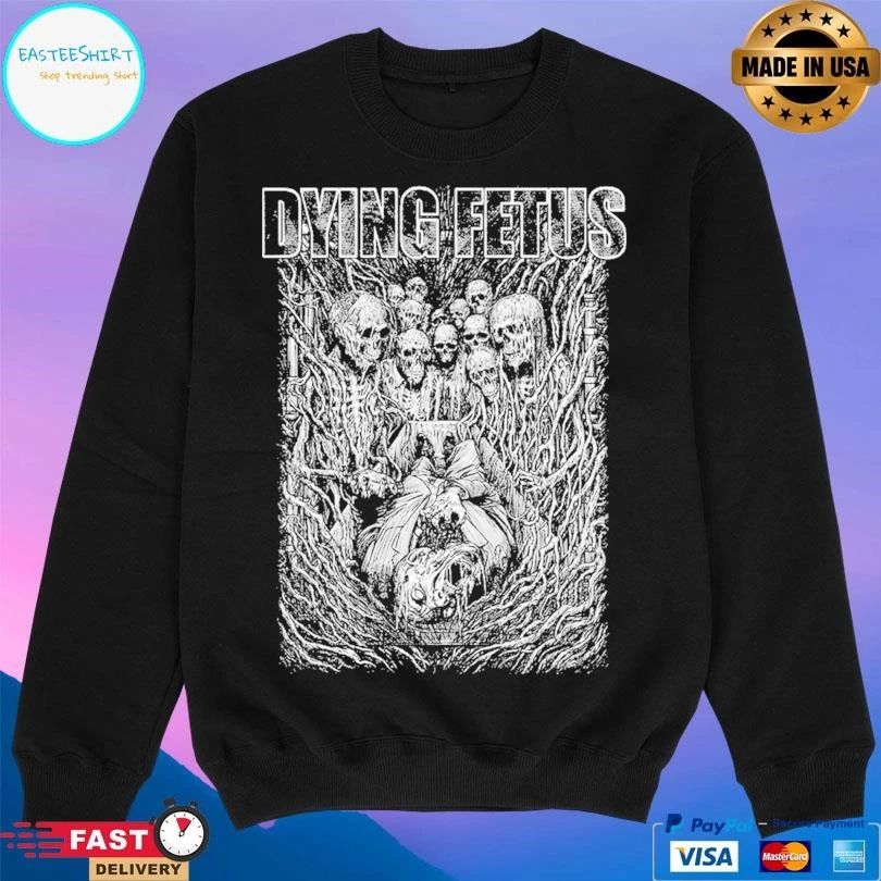 Dying Fetus Skeleton Funeral T-shirts