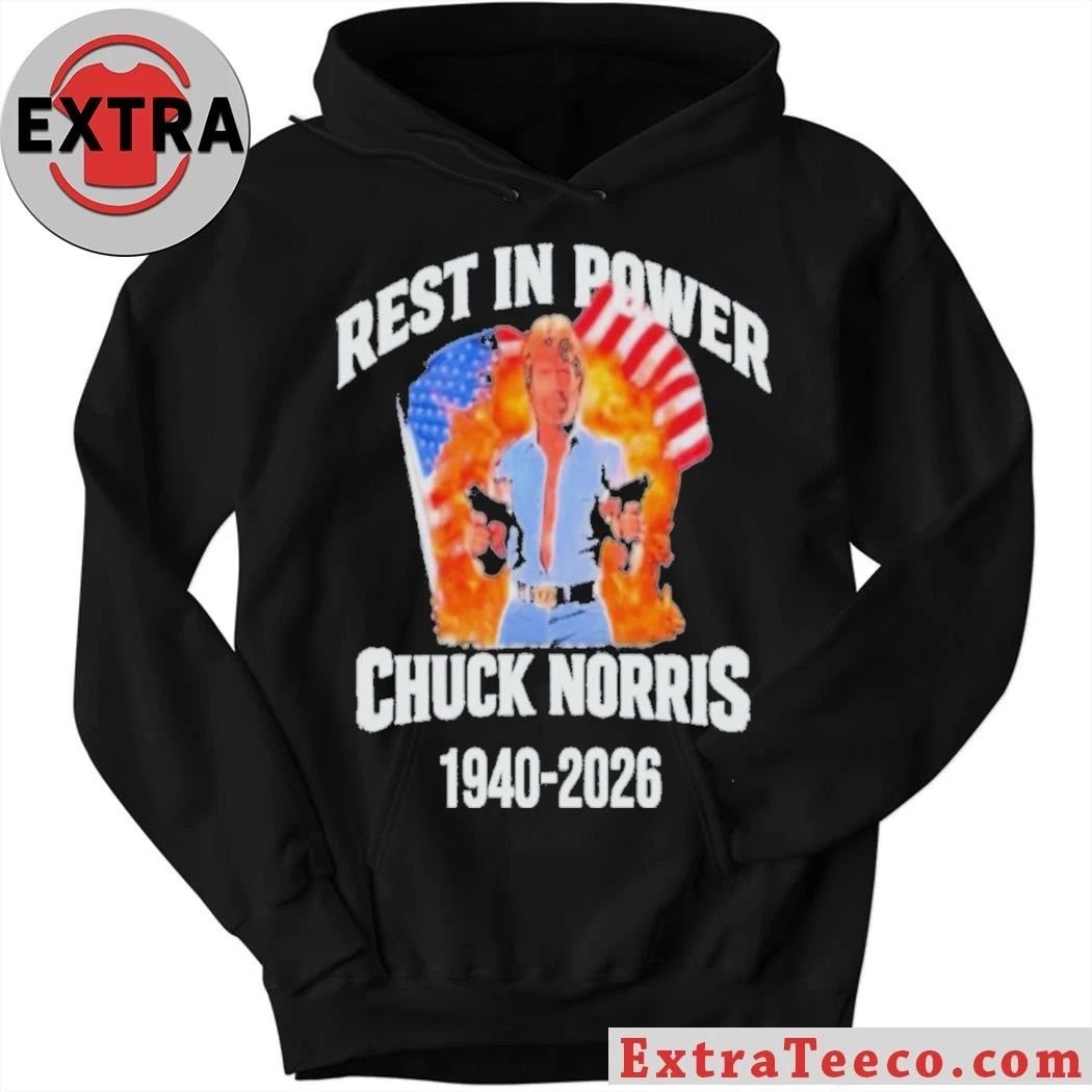Rest In Peace Chuck Norris Legend 1940-2026 Shirt