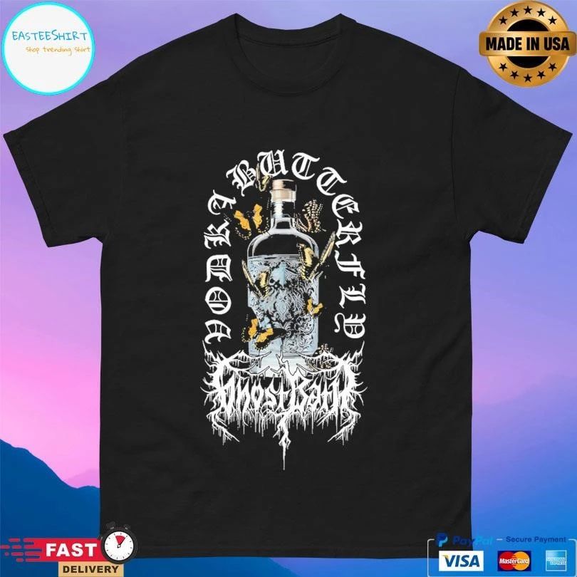 Ghost Bath Vodka Butterfly T-shirts