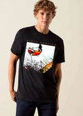 Circa Survive Longhaired Woman Falling Over Spiked Fence shirt