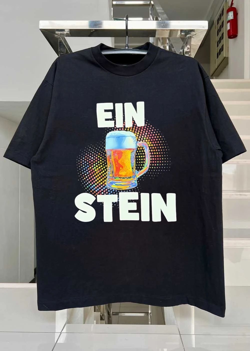 Funny German Beer Pun Ein Stein Glass Gift shirt