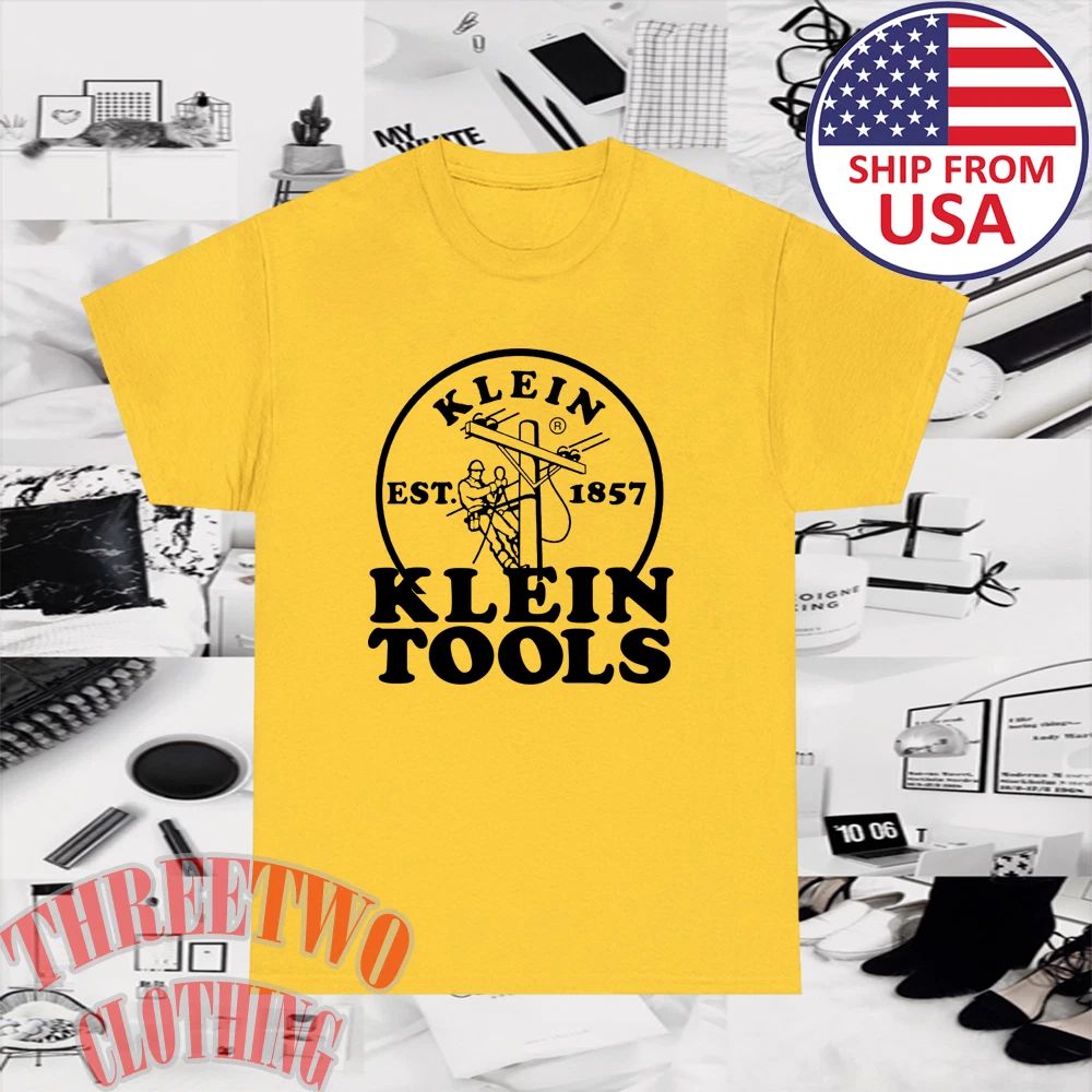 Klein Tools Est. 1857 Men's Daisy Yellow Size S to 5XL