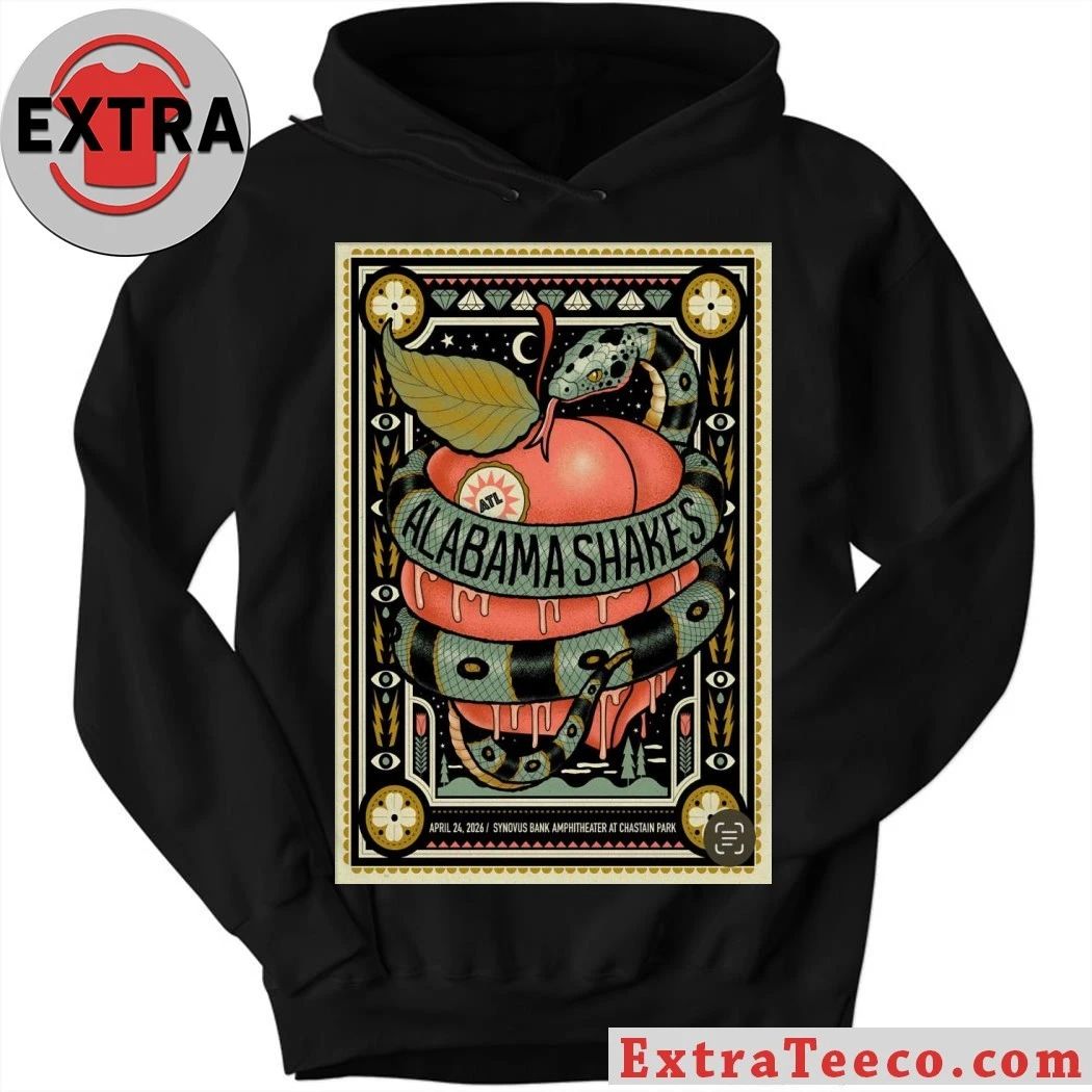 Alabama Shakes Apr 24 2026 Synovus Bank Amphitheater At Chastain Park Atlanta, GA Poster Shirt