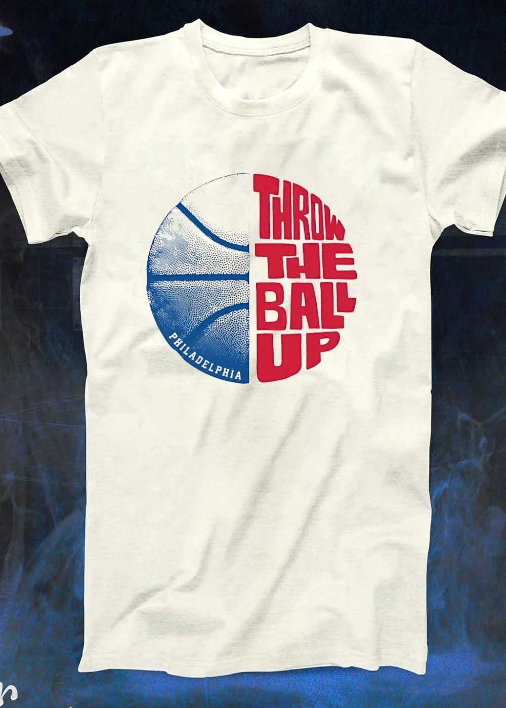 Philadelphia Basketball Throw the Ball Up Shirt